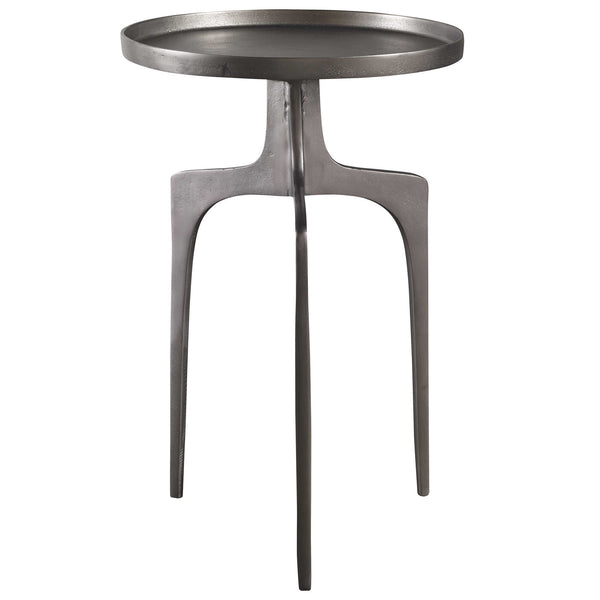 NICKEL KENNA END TABLE BY UTTERMOST