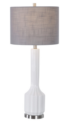 CERAMIC AND METAL LAMP BY UTTERMOST