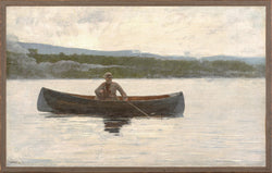Playing A Fish C. 1875 Small Northern