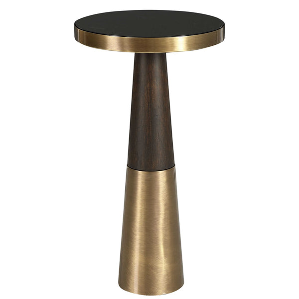 FORTIER ACCENT TABLE, ESPRESSO BY UTTERMOST