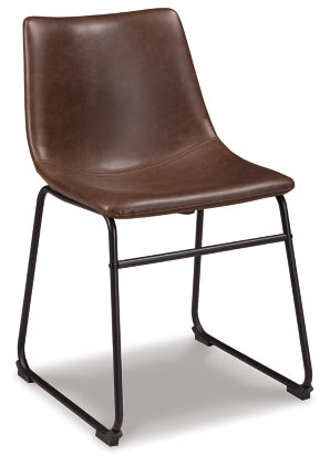 CENTIAR DINING CHAIR BROWN BY ASHLEY