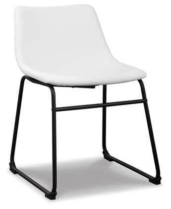 CENTIAR DINING CHAIR WHITE BY ASHLEY
