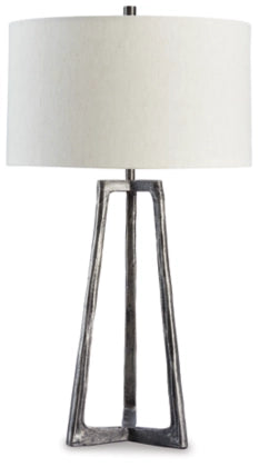 Ryandale Table Lamp Antique Pewter