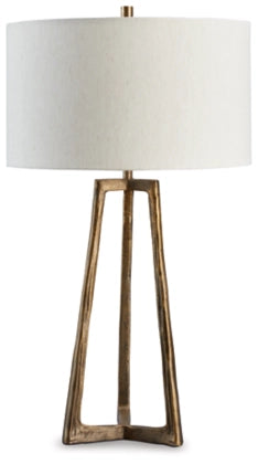 Ryandale Table Lamp Antique Brass