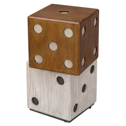 ROLL THE DICE ACCENT TABLE