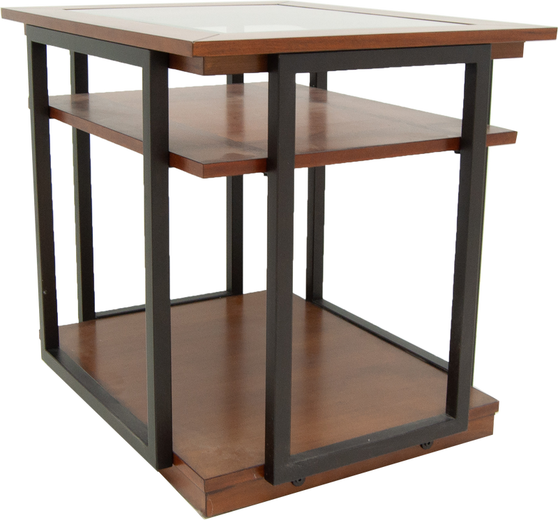 CORNERSTONE HOME INTERIORS - SKYLINES END TABLE