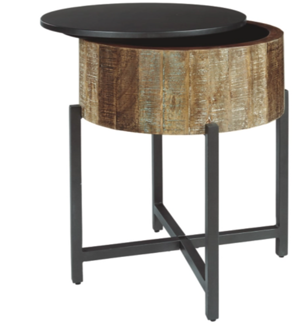 NASHBRYN ROUND SIDE TABLE