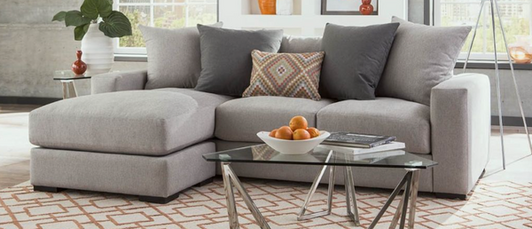LOMBARDY SECTIONAL W/ CHAISE BY JONATHON LOUIS