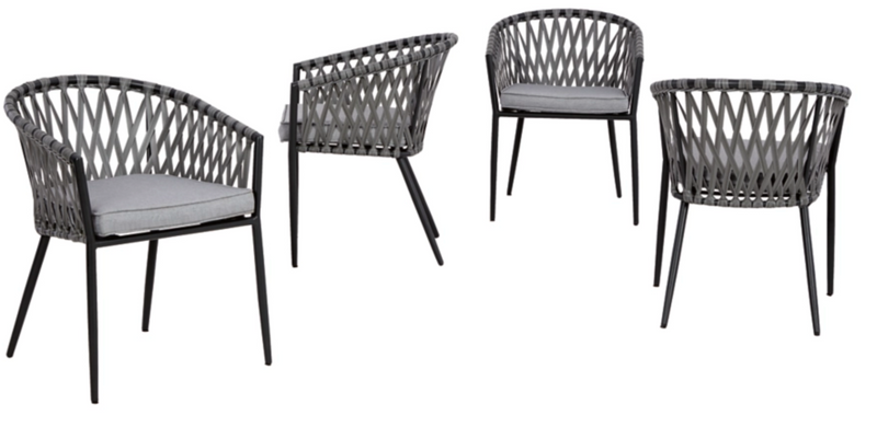 PALM BLISS OUTDOOR DINING CHAIR (SET OF 4)