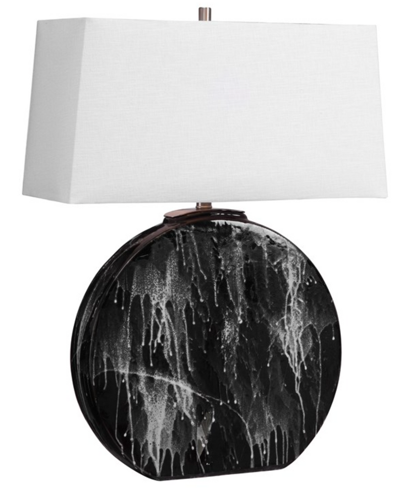 SNOW STORM LAMP BY UTTERMOST