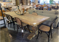 OLD ELM DINING TABLE