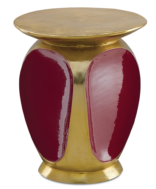 MALMO GOLD ACCENT TABLE BY CURRY & CO