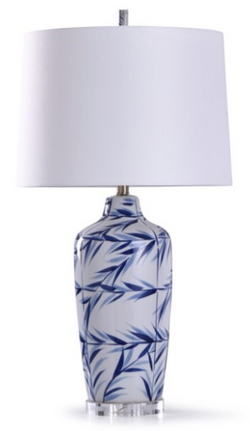 HESPER BLUE CERAMIC LAMP