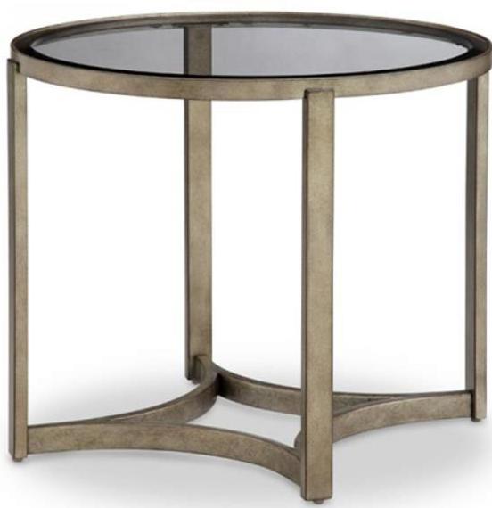CORNERSTONE HOME INTERIORS - FRISCO OVAL END TABLE