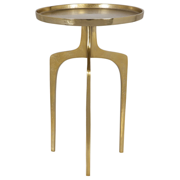 GOLD DRINK TABLE ACCENT FURNITURE